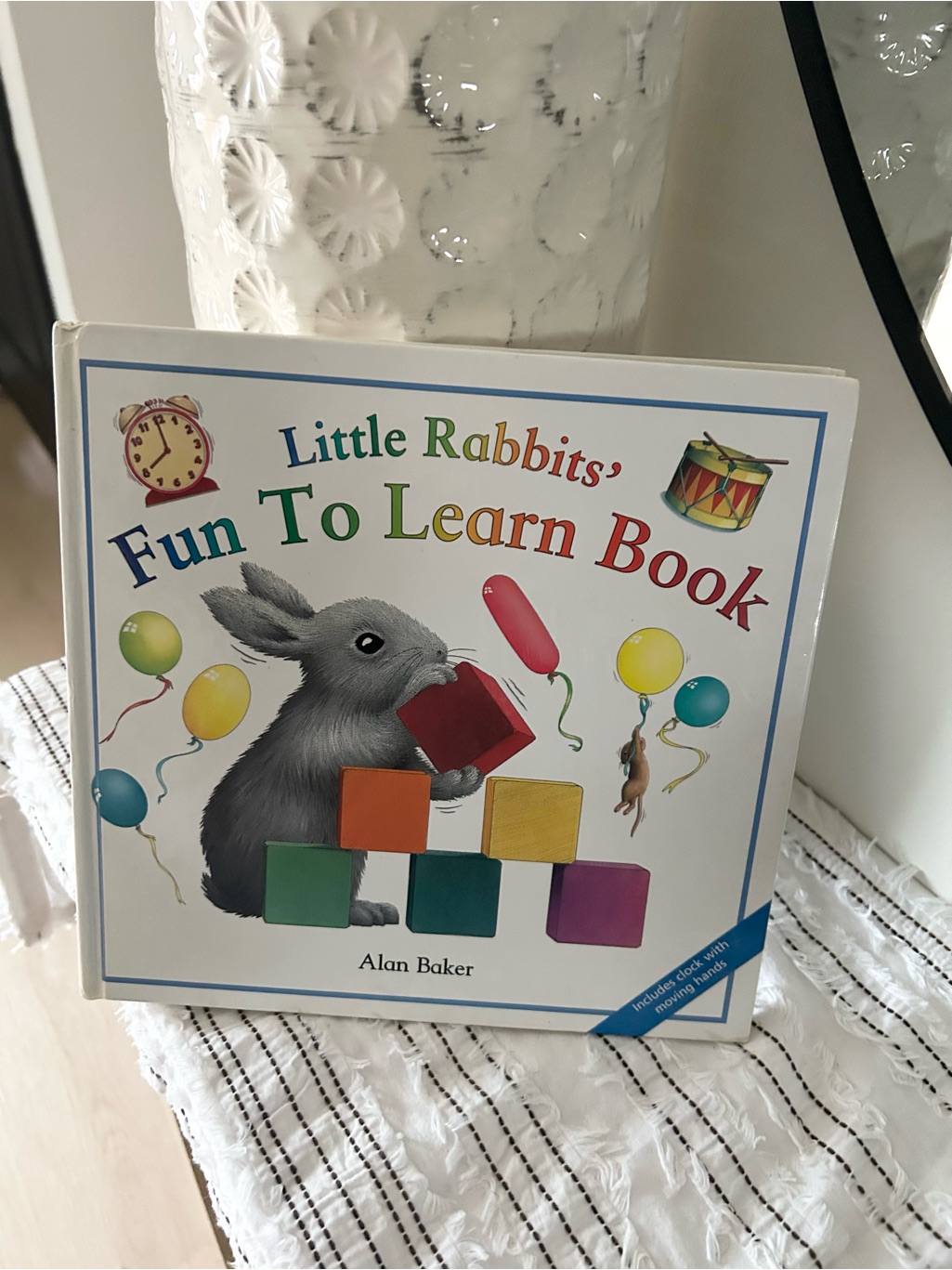 Little Rabbits' Fun To Learn Book Alan Baker Kids Hardcover Book